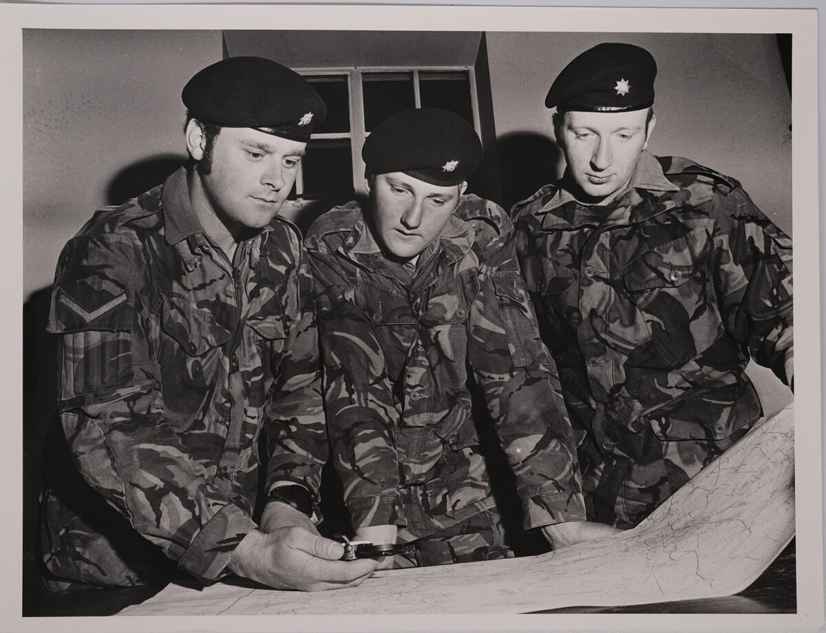 Royal Anglian Regiment info unknown photo approx 1980s