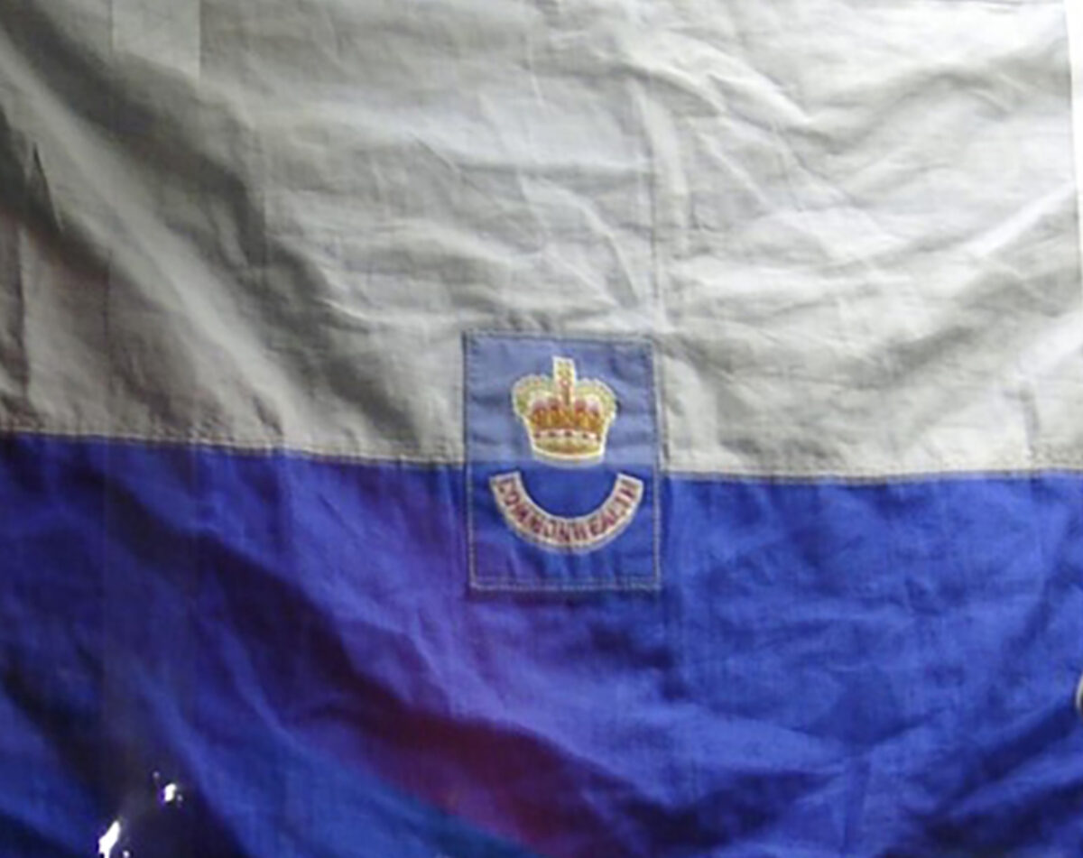 Vehicle pennant for Commonwealth Brigade serving troops in Malaya Vehicle pennant for Commonwealth Brigade serving troops in Malaya