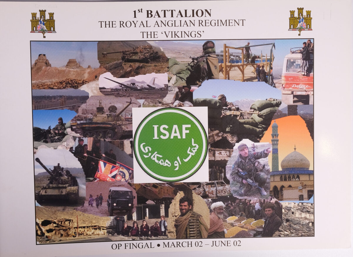 1st Battalion Royal Anglian Regiment Op FINGAL Mar - Jun 2002 1st Battalion Royal Anglian Regiment Op FINGAL Mar - Jun 2002