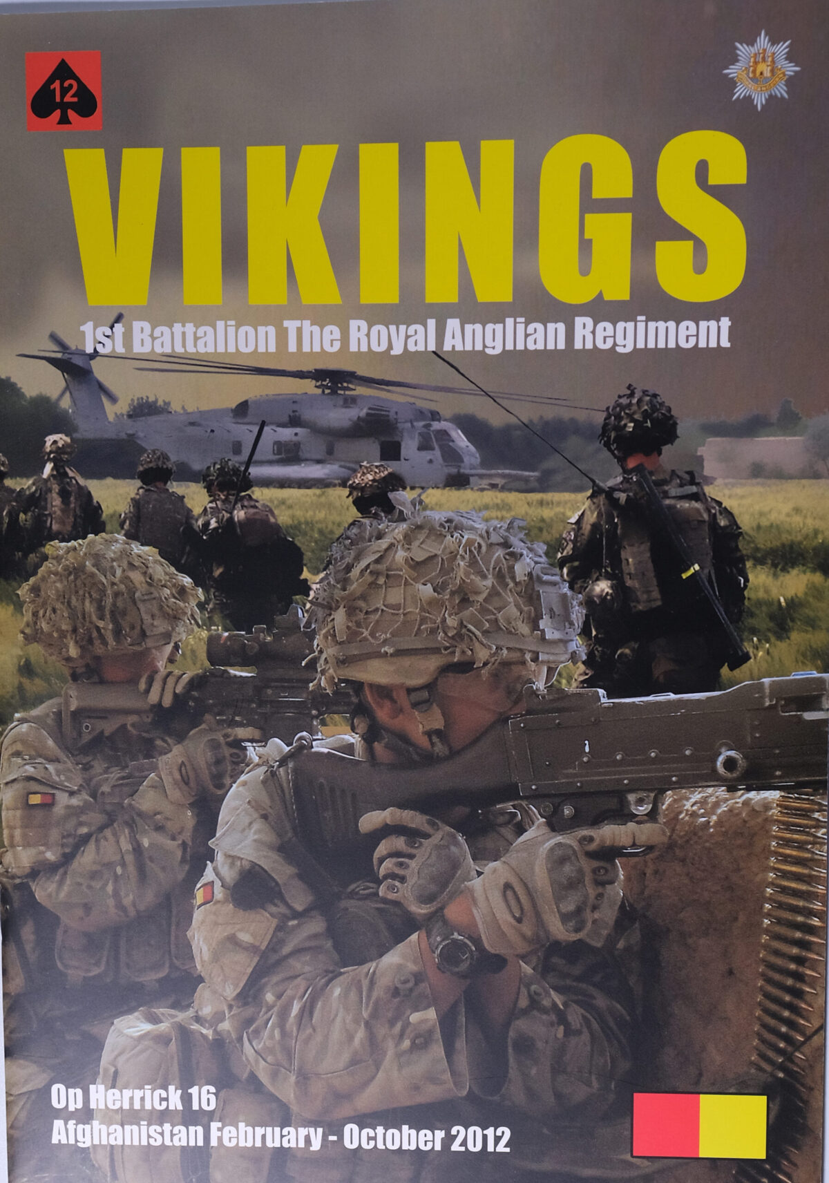 1st Battalion Royal Anglian Regiment Op HERRICK 16 review book 1st Battalion Royal Anglian Regiment Op HERRICK 16 review book