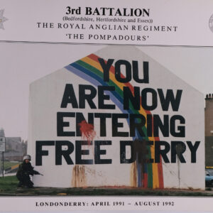 3rd Battalion Royal Anglian Regiment Belfast 13 May - Apr 91 - Aug 92