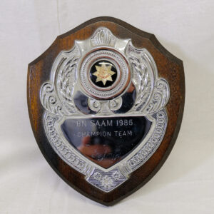 5th Battalion Royal Anglian Regiment SAAM 1986 award for Private O C Norris HQ Company