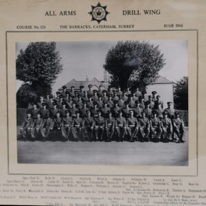 All Arms Drill Wing Course No.126 June 1966