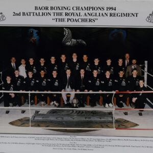 BAOR Boxing Champions 1994 2nd Battalion Royal Anglian Regiment