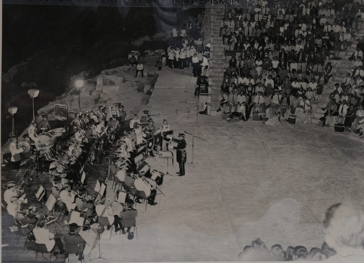 Royal Anglian Regiment Band Cyprus 1970s