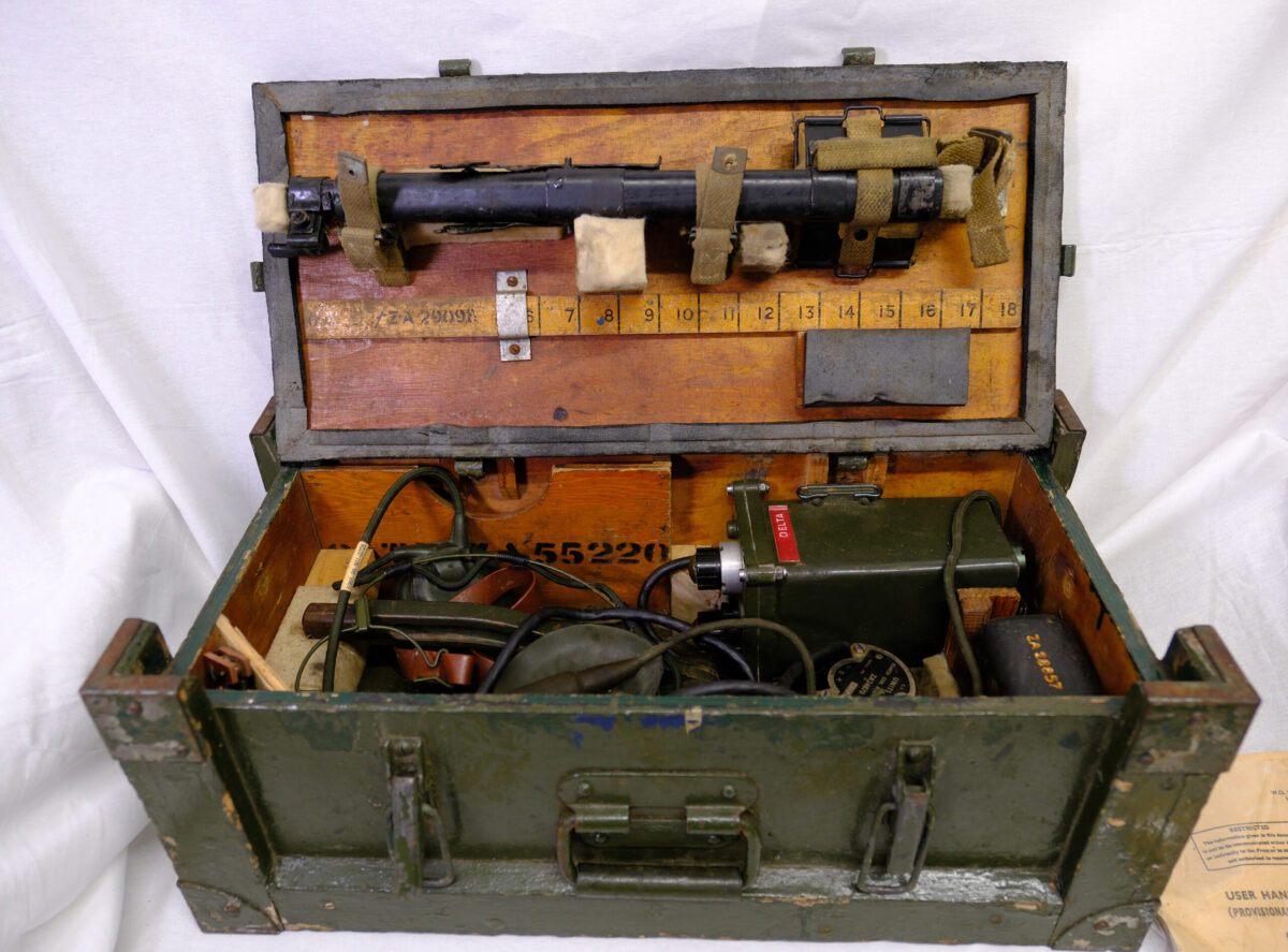 British Army Detector Mine Kit No.4C.