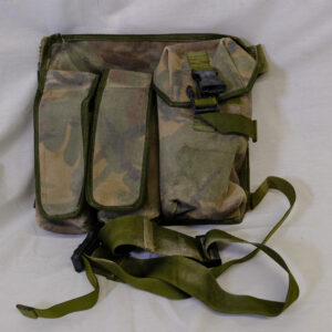 British Army Webbing Water Utility Pouches used on Operations by a soldier from the Royal Anglian Regiment