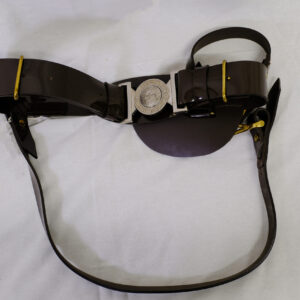 British Army issued ceremonial Sam Brown sword cross belt in plastic for Officers