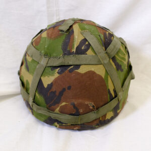 British Army issued helmet issued in 1999 with cover