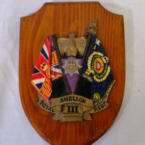 3rd Battalion Royal Anglian Regiment plaque from 2003