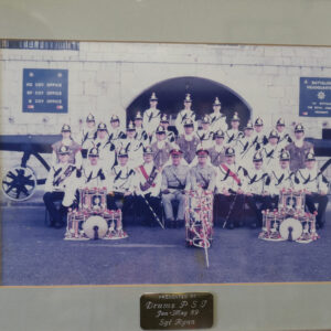 Royal Anglian Regiment Drum platoon 1st Battalion 1989