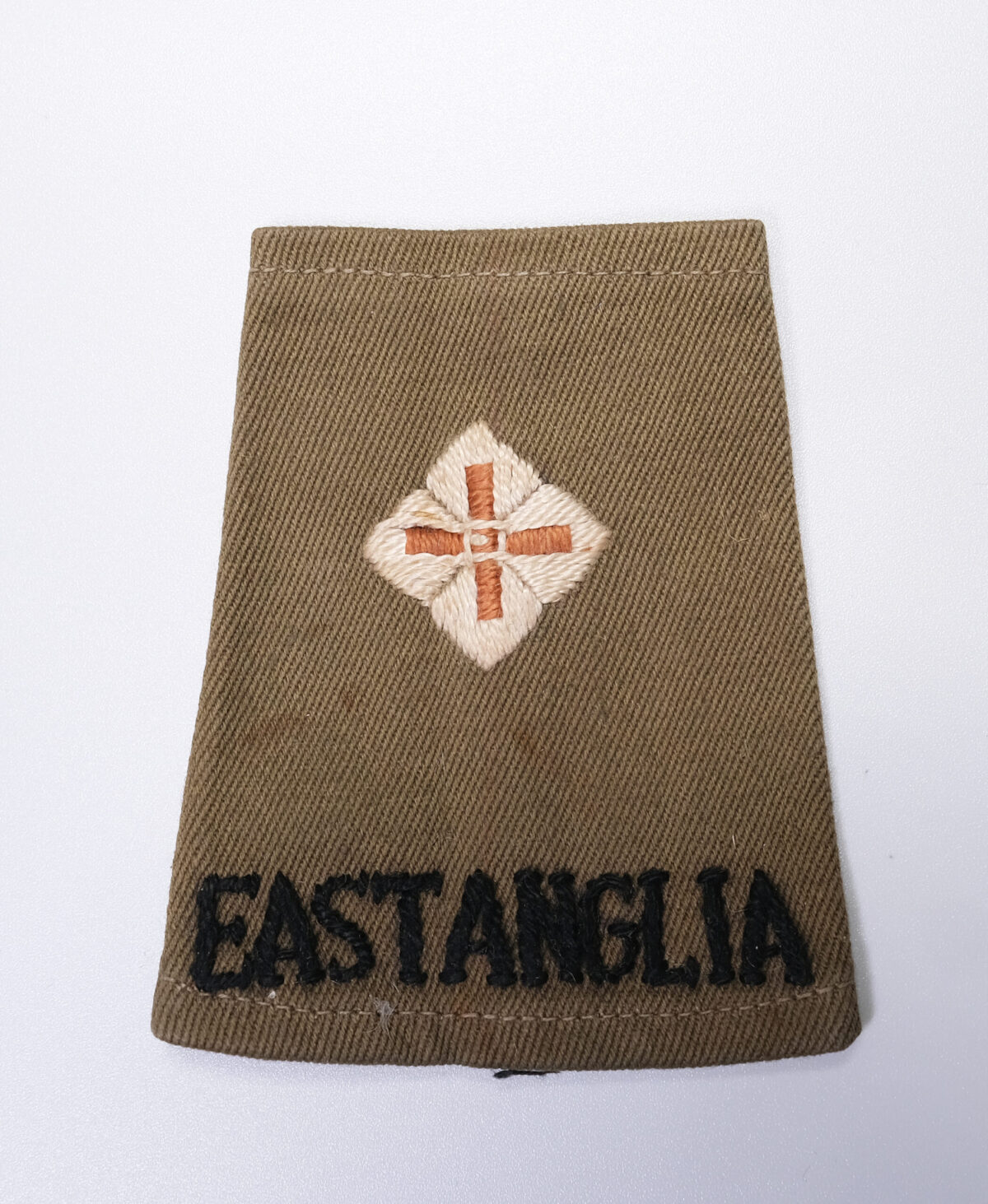 East Anglia Regiment 2nd Lieutenant rank slide