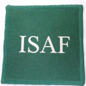ISAF cloth badge