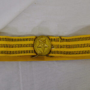 Kuwaiti Army yellow belt secured by 2nd Battalion Royal Anglian Regiment - 1991