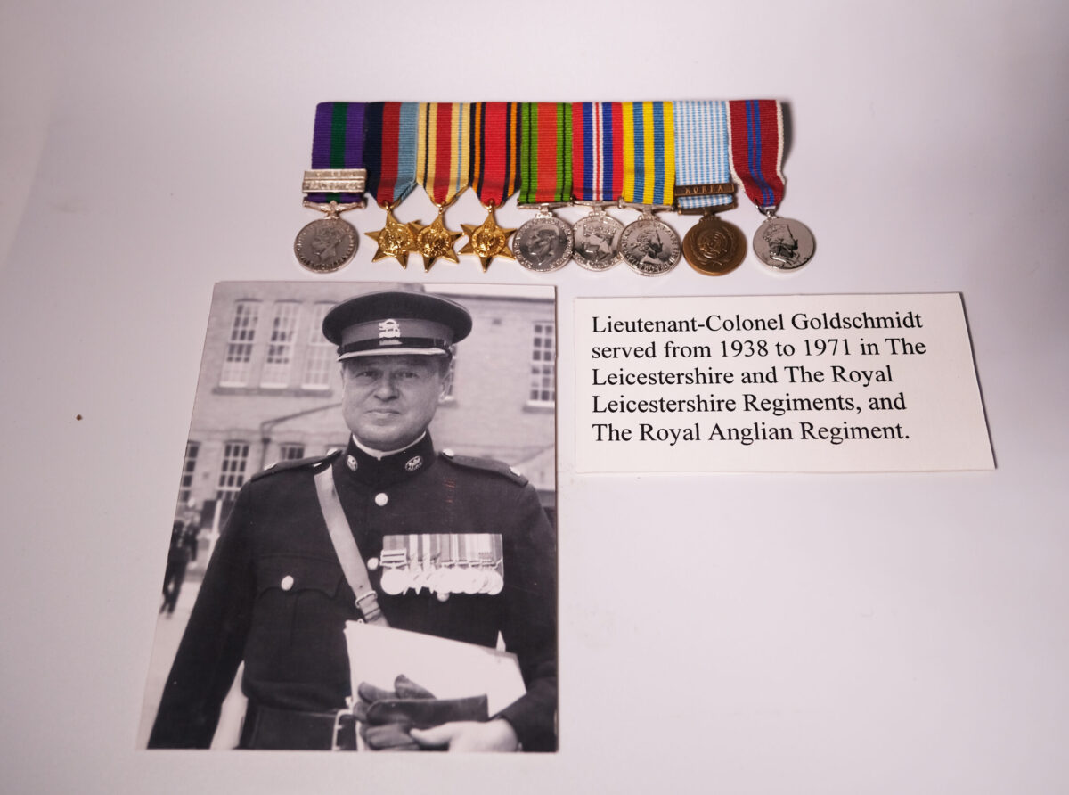 Medal set - Lt Col GoldSchmidt