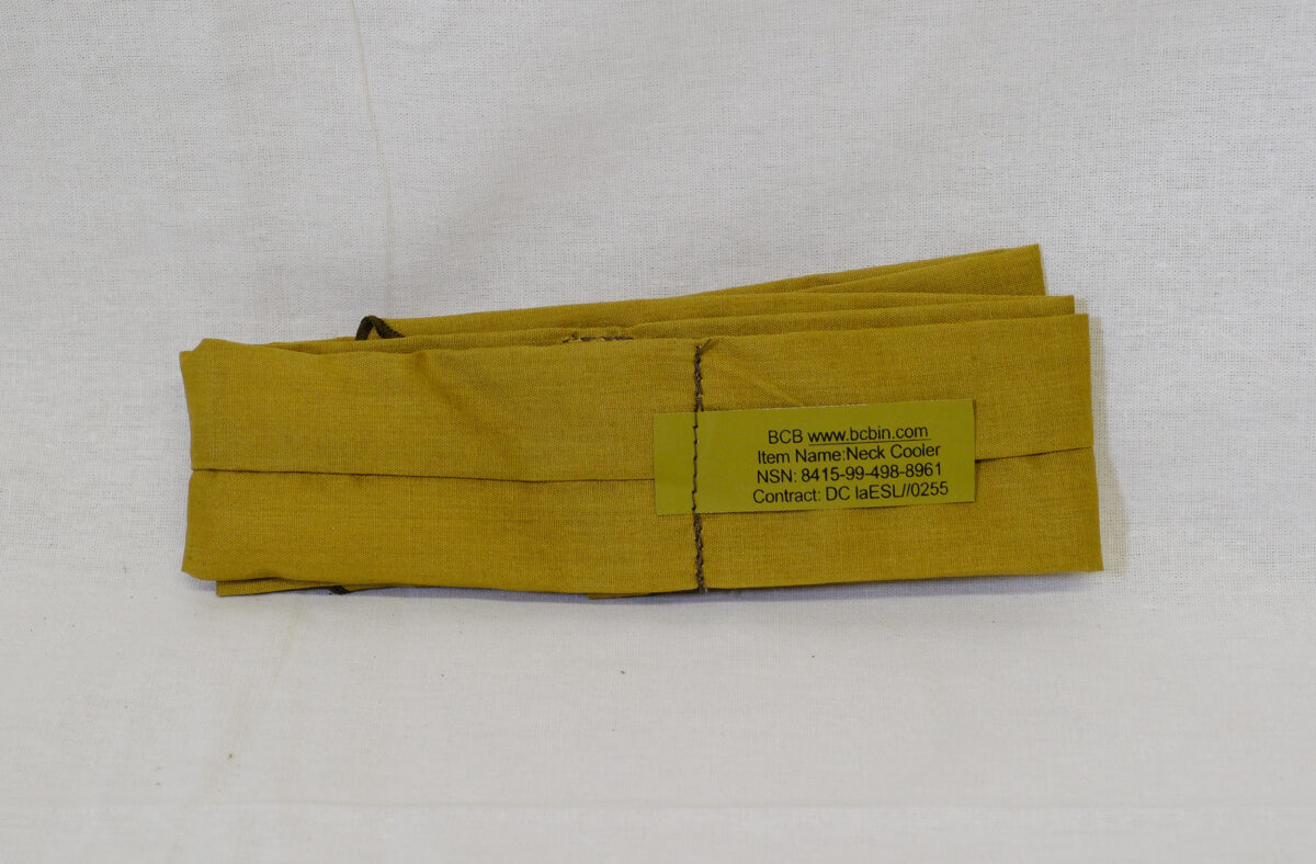 Issued Neck Cooler Iraq - Operation Telic Issued Neck Cooler Iraq - Operation Telic
