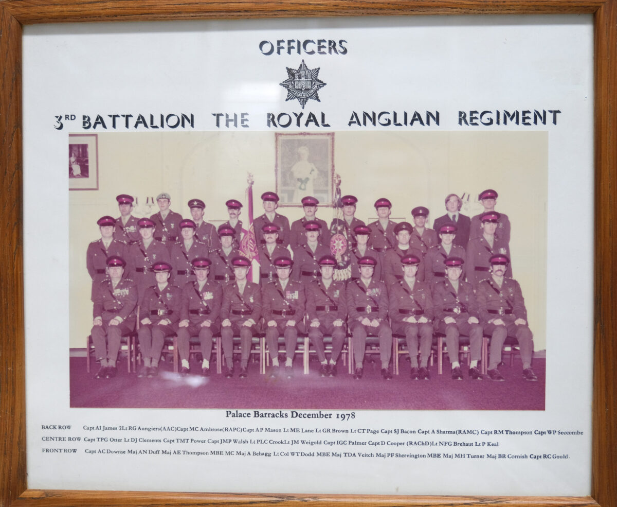 Officers Mess3rd Battalion Palace Barracks December 1978