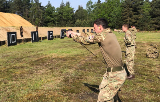 New soldiers, who recently joined the 1st Battalion (The Vikings) Royal Anglian Regiment New soldiers, who recently joined the 1st Battalion (The Vikings) Royal Anglian Regiment
