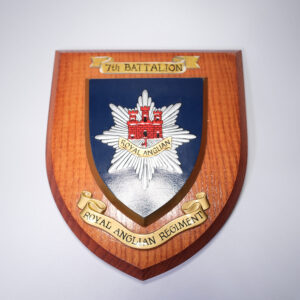 Royal Anglian Regiment 7th Battalion Plaque 1971-99