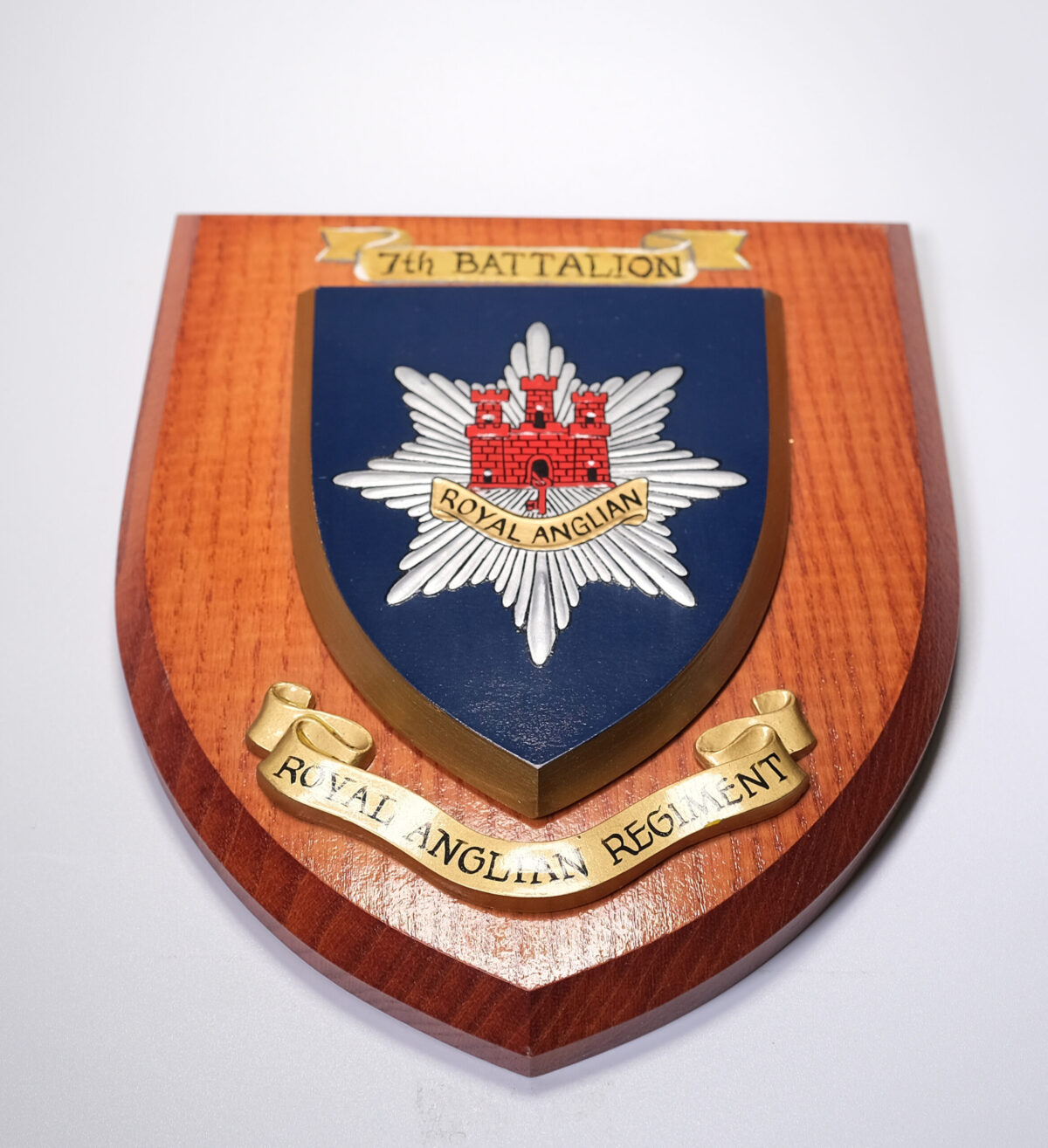 Royal Anglian Regiment 7th Battalion Plaque 1971-99