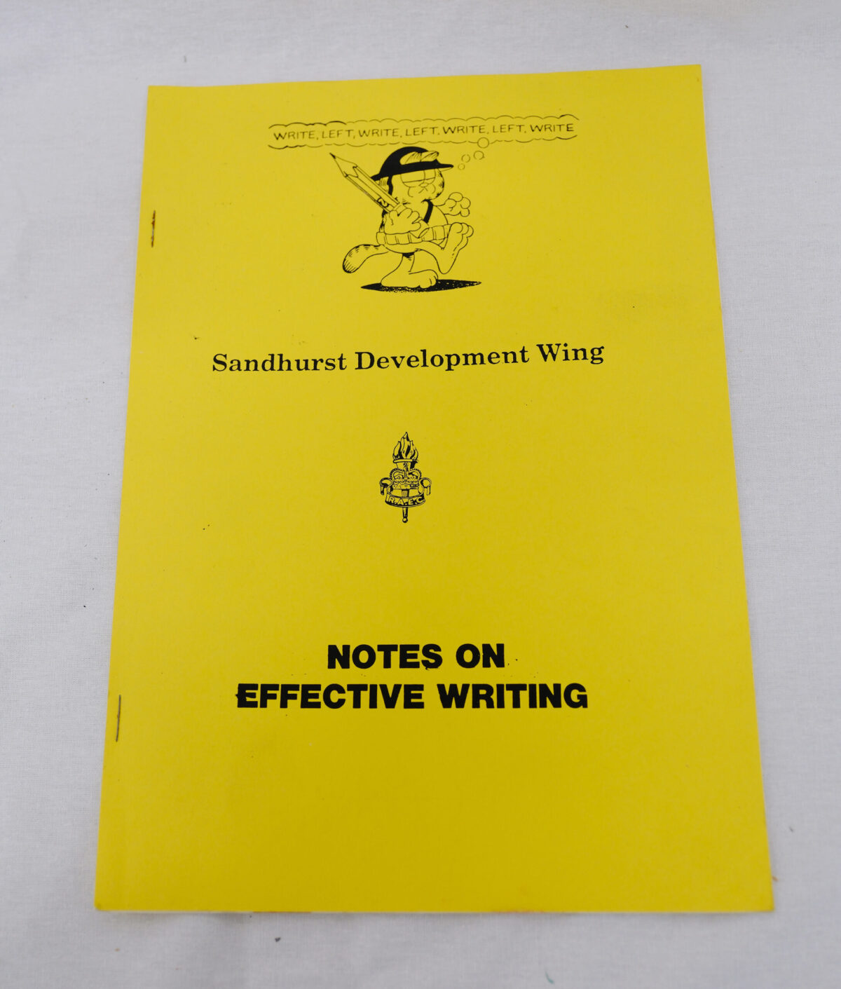 Sandhurst Development Wing Notes on Effective Writing Sandhurst Development Wing Notes on Effective Writing