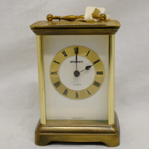 Staiger Quartz Claridge Clock presentation to Staff Sergeant R E Carpenter Royal Anglian Regiment from recruiters of Norfolk and Suffolk Staiger Quartz Claridge Clock presentation to Staff Sergeant R E Carpenter Royal Anglian Regiment from recruiters of Norfolk and Suffolk