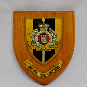 Suffolk Regiment plaque