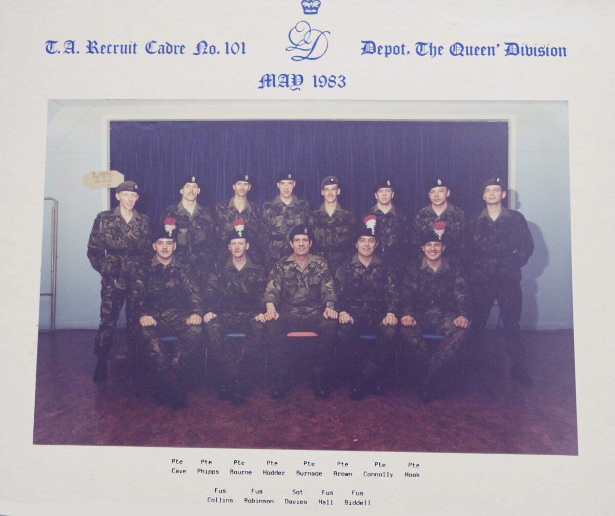 TA Recruit Cadre No 101 Depot Queens Division May 1983