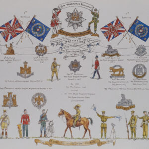 Territorial Battalions Royal Anglian Regiment poster Territorial Battalions Royal Anglian Regiment poster