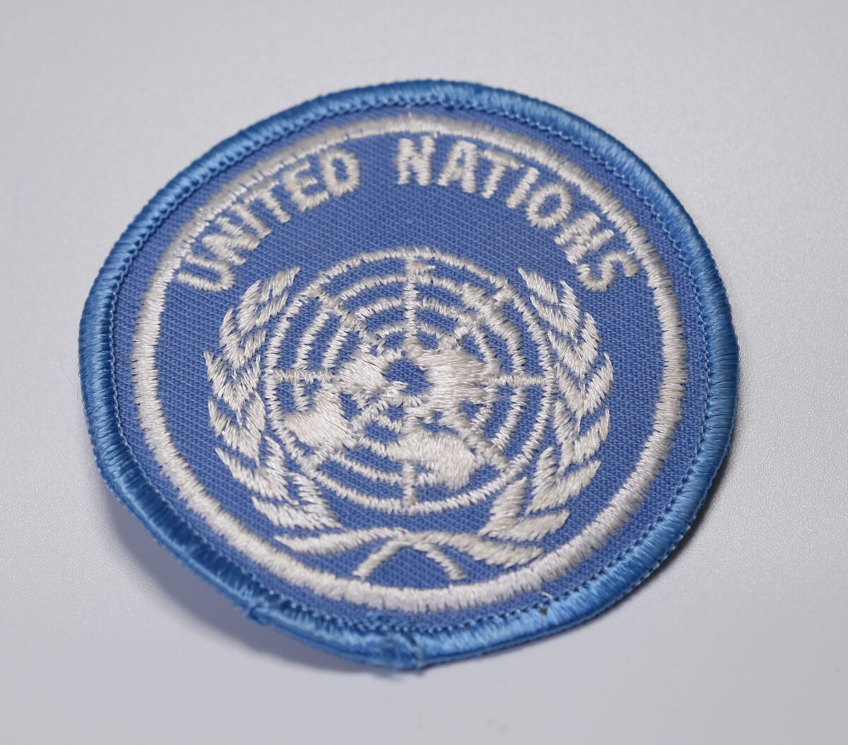 United Nations cloth badge