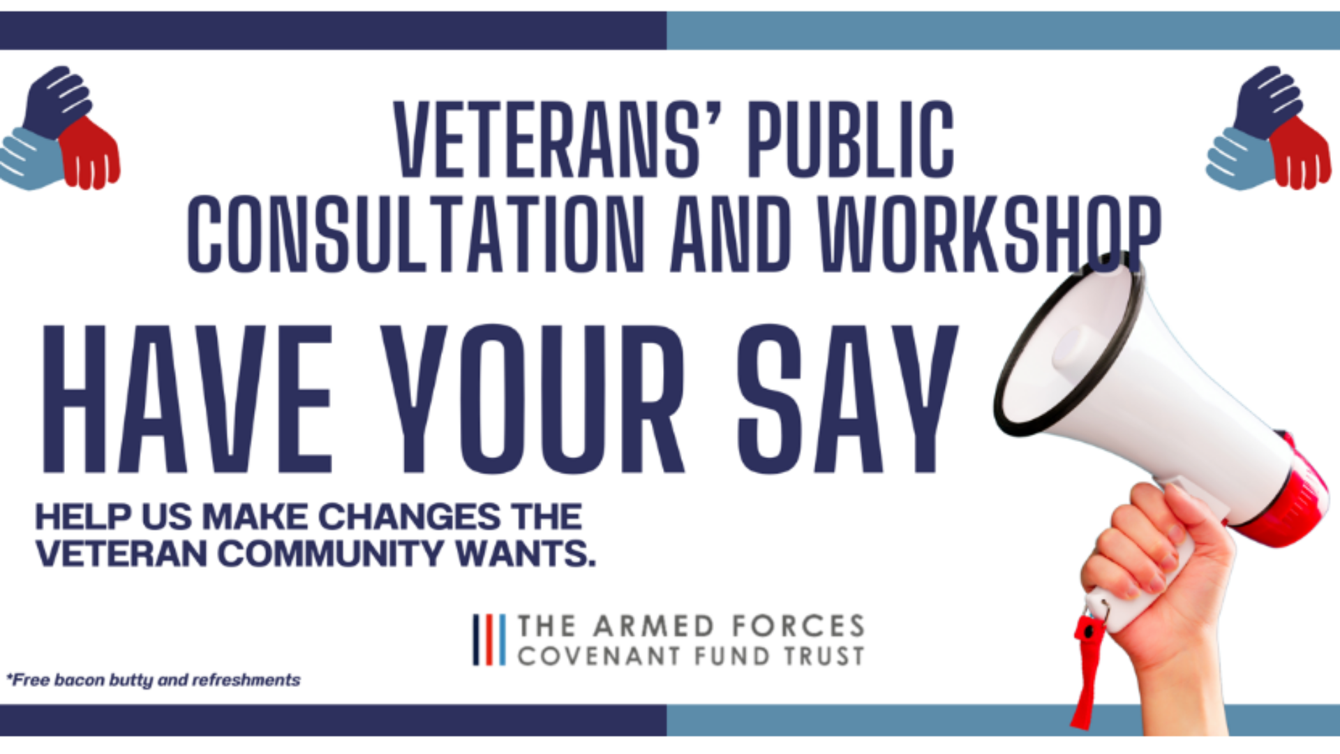 Veterans Outreach Support is undertaking a Consultation