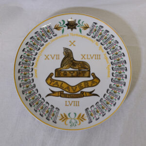 2nd Battalion Royal Anglian Regiment side plate