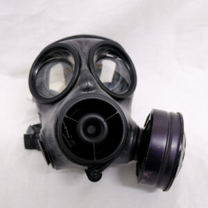British Army Issue L.B.R Black S6 Respirator Gas Mask With Filter British Army Issue L.B.R Black S6 Respirator Gas Mask With Filter