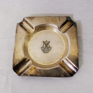 Rhoodsian Rifles Silver Ashtray