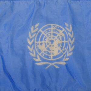 United Nations Cloth Flag United Nations Cloth Flag