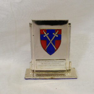 Winner Presentation for British Army of the Rhine Infantry Football Challenge Cup Competition 1972-73