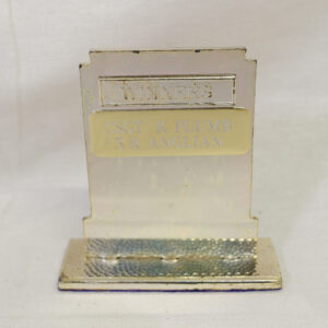 Winner Presentation for British Army of the Rhine Infantry Football Challenge Cup Competition 1972-73