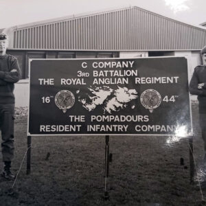 C Company The Royal Anglian Regiment (The Pompadours) mid 1980s