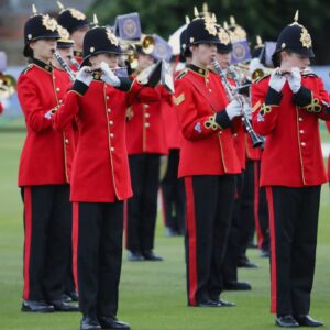 Army Cadet Force Band supporting the Beating Retreat at Felstead School in June 2024 supporting the Regiment. Army Cadet Force Band supporting the Beating Retreat at Felstead School in June 2024 supporting the Regiment.