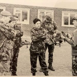 2nd Battalion Royal Anglian Regiment with the cast of Soldier Soldier. With the cast of Soldier Soldier, Warminster 1996 2nd Battalion Royal Anglian Regiment with the cast of Soldier Soldier. With the cast of Soldier Soldier, Warminster 1996