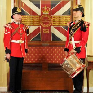 Poachers Drummers, Christmas 2014. Kendrew barracks, Cottesmore.