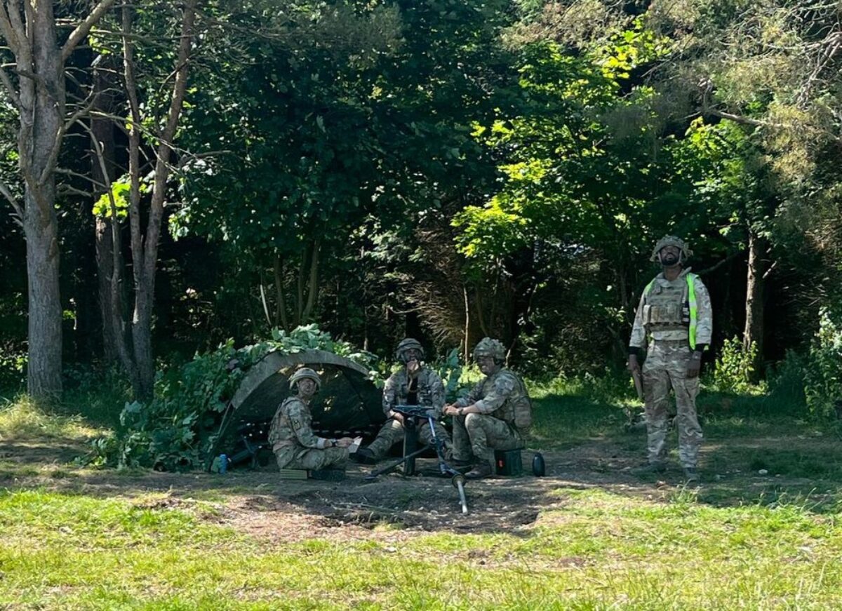 Mortar Cadre Exercise Stags Baseplate Mortar Cadre Exercise Stags Baseplate