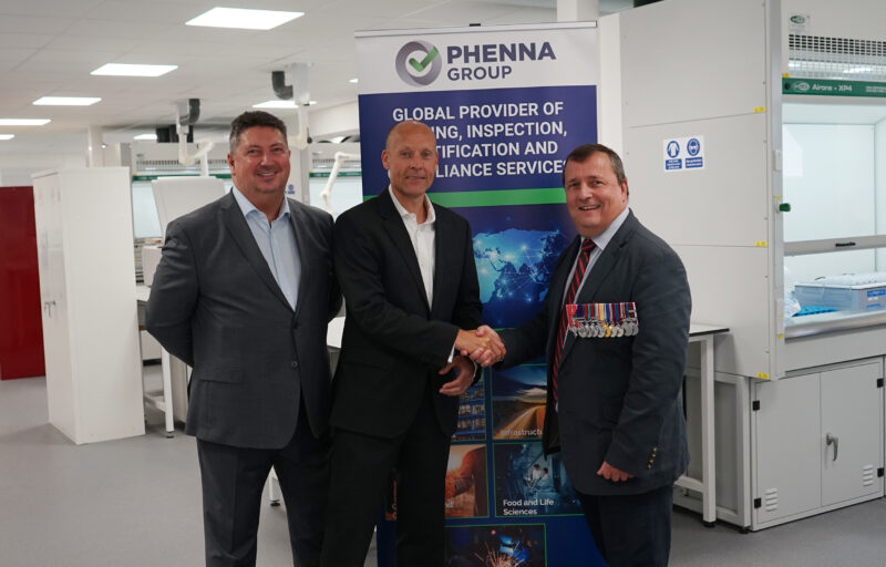 The Regiment would like to thank Phenna Group