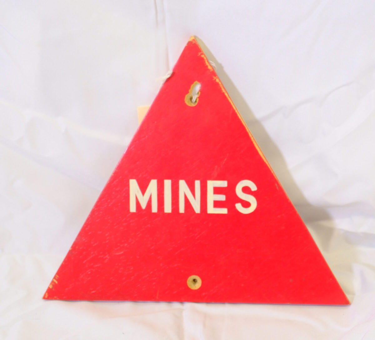 Warning sign for Mines Warning sign for Mines