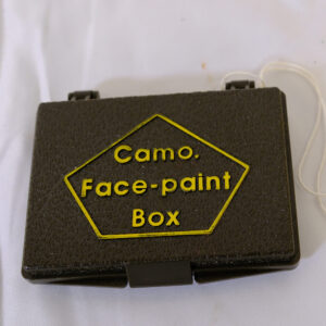 British Army Camo Face paint tin from the 1980s British Army Camo Face paint tin from the 1980s