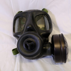 British Army issue Gas Mask S10. British Army issue Gas Mask S10.