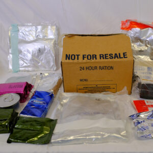 British Army 24 hour ration pack issued in the1980s and 1990s British Army 24 hour ration pack issued in the1980s and 1990s