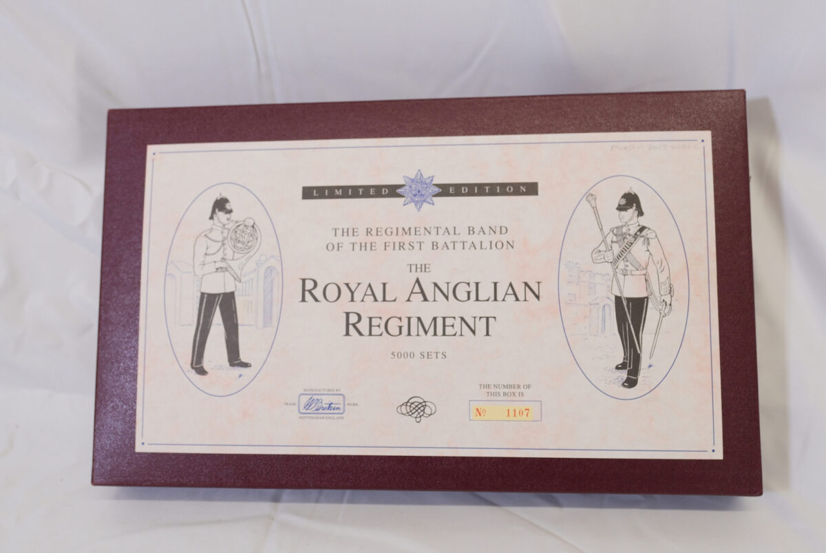 Model set of the Regimental Band of the First Battalion Royal Anglian Regiment Model set of the Regimental Band of the First Battalion Royal Anglian Regiment