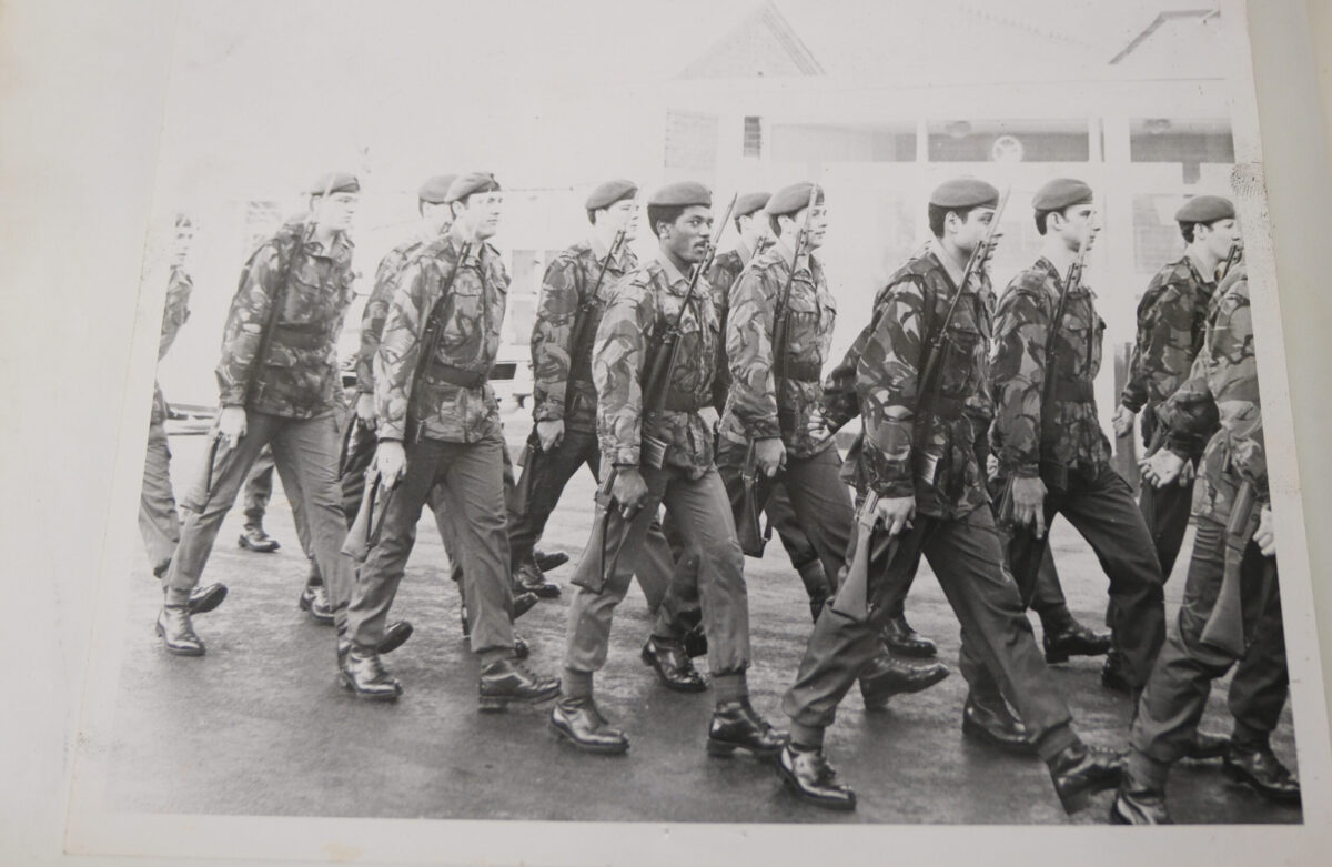 Farwell to Colchester for the Essex Regiment 1981