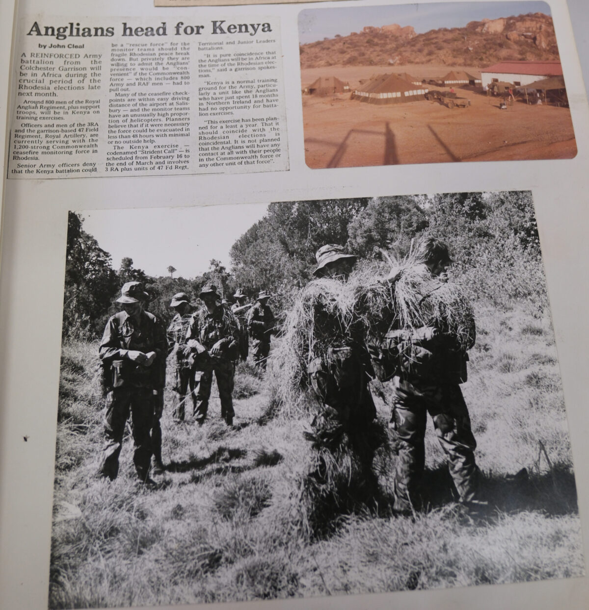 3rd Battalion (Pompadours) Kenya 1980 3rd Battalion (Pompadours) Kenya 1980